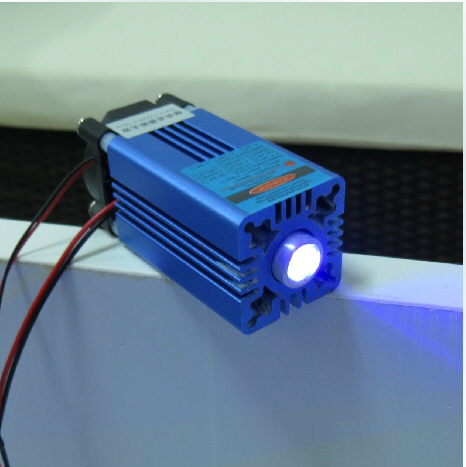 High power 1.5W~2W 445nm Blue Laser Module Osram with TTL modulation - Click Image to Close